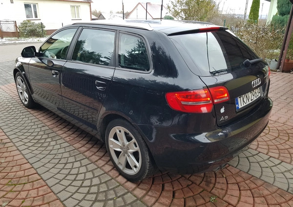 Audi A3 cena 22900 przebieg: 265000, rok produkcji 2008 z Kielce małe 67